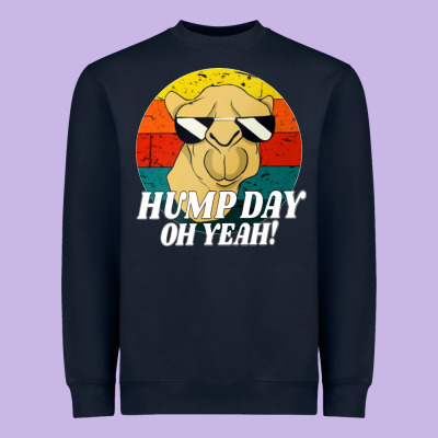 Hump Day Heavyweight Sweatshirt Designed By Artisfamous