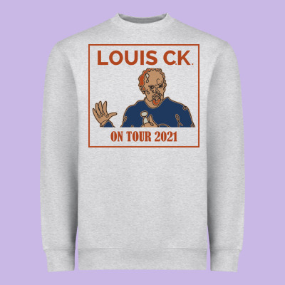 Louis C.k. Heavyweight Sweatshirt Designed By Artisfamous