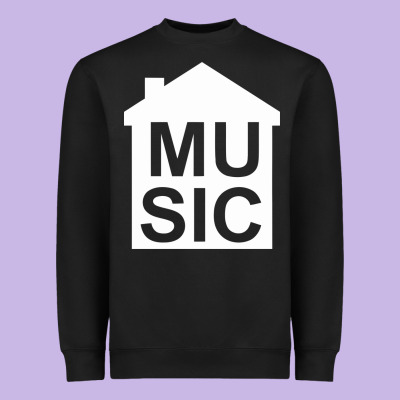 House Music Heavyweight Sweatshirt Designed By Artisfamous