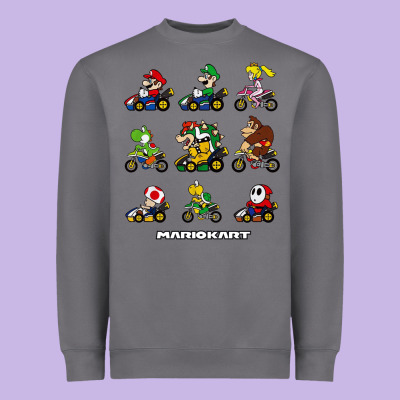 Mariokart Heavyweight Sweatshirt Designed By Artisfamous