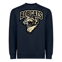Navy bismarck bobcats Heavyweight Sweatshirt - artisFamous