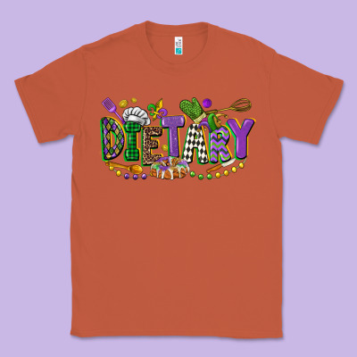 Dietary Mardi Gras Classic Tee Designed By Cowgirlartshop
