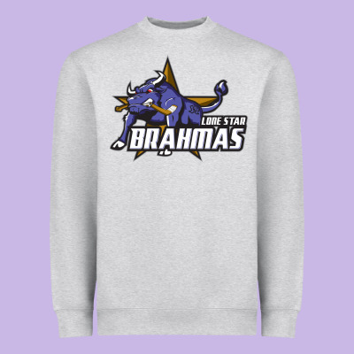 Lone Star Brahmas Heavyweight Sweatshirt Designed By Artisfamous