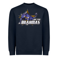 Navy lone star brahmas Heavyweight Sweatshirt - artisFamous