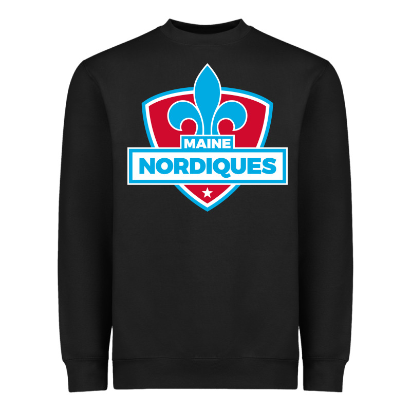 Maine Nordiques Heavyweight Sweatshirt by artisFamous | Teevron