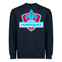 Navy maine nordiques Heavyweight Sweatshirt - artisFamous