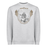 Heather Grey kid rock Heavyweight Sweatshirt - artisFamous
