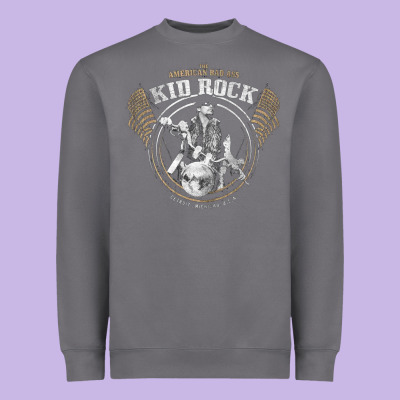 Kid Rock Heavyweight Sweatshirt Designed By Artisfamous