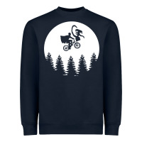 Navy xenomorph phone home funny Heavyweight Sweatshirt - artisFamous