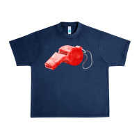 Navy whistle  fa element Urban Heavy Tee - FaDigitalArtStudio