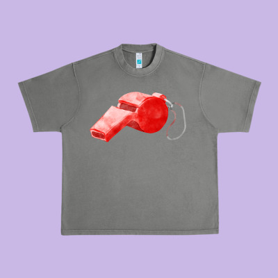 Whistle  Fa Element Urban Heavy Tee Designed By Fadigitalartstudio