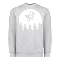 Heather Grey xenomorph phone home funny Heavyweight Sweatshirt - artisFamous