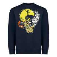Navy mimikyu nightmare before Heavyweight Sweatshirt - artisFamous