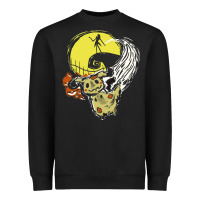 Black mimikyu nightmare before Heavyweight Sweatshirt - artisFamous