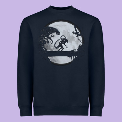 Alien Mata Heavyweight Sweatshirt Designed By Artisfamous