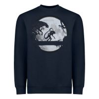 Navy alien mata Heavyweight Sweatshirt - artisFamous
