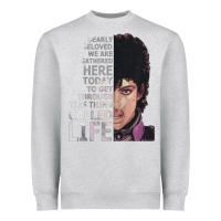 Heather Grey dearly beloved we are gathered here Heavyweight Sweatshirt - artisFamous