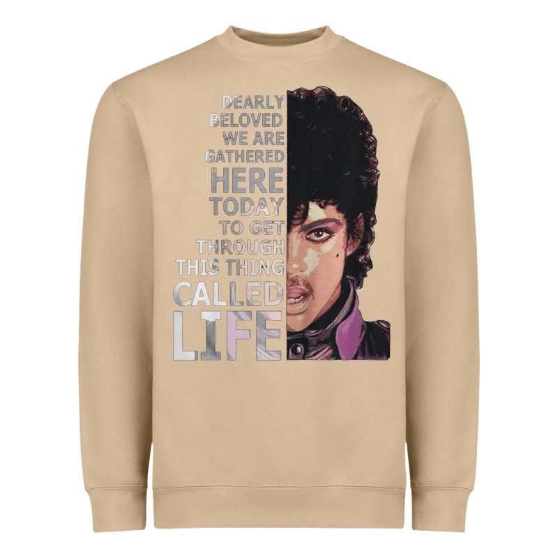 Dearly Beloved We Are Gathered Here Heavyweight Sweatshirt by artisFamous | Teevron
