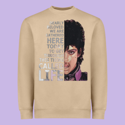 Dearly Beloved We Are Gathered Here Heavyweight Sweatshirt Designed By Artisfamous
