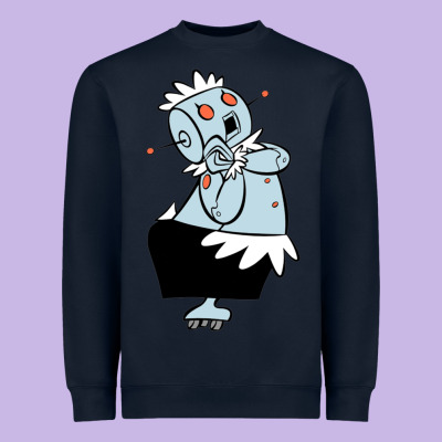 The Jetsons Funny Robot Cartoon Heavyweight Sweatshirt Designed By Artisfamous