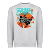 Heather Grey coheed and cambria Heavyweight Sweatshirt - artisFamous
