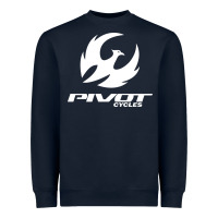 Navy pivot cycles Heavyweight Sweatshirt - artisFamous