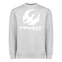 Heather Grey pivot cycles Heavyweight Sweatshirt - artisFamous