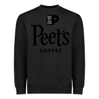 Black Coffee Art Heavyweight Sweatshirt - artisFamous