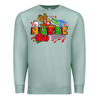 Seafoam mexican nurse Premium Sweatshirt - AdoDesignShop