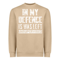 Mushroom in my defence i was left unsupervised Heavyweight Sweatshirt - artisFamous