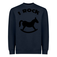 Navy i rock funny Heavyweight Sweatshirt - artisFamous
