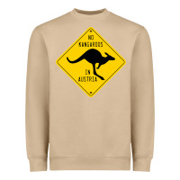 Mushroom no kangaroos in austria Heavyweight Sweatshirt - artisFamous