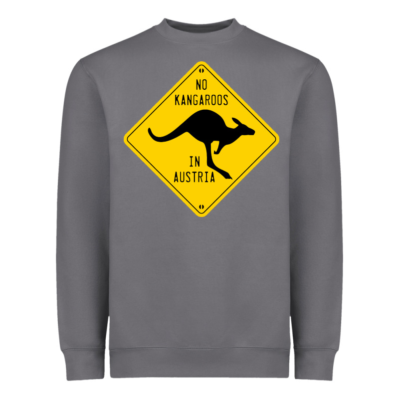 No Kangaroos In Austria Heavyweight Sweatshirt by artisFamous | Teevron