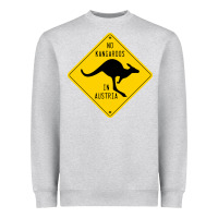 Heather Grey no kangaroos in austria Heavyweight Sweatshirt - artisFamous