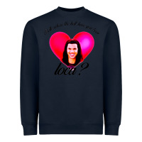 Navy bella where the hell have you been loca Heavyweight Sweatshirt - artisFamous