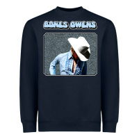 Navy bones owens Heavyweight Sweatshirt - artisFamous