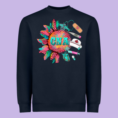 Western Certified Nurse Asistant  Medical Instruments Heavyweight Sweatshirt Designed By Barkaloodesign