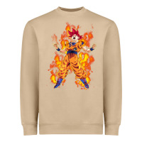 Goku Super Sayan Heavyweight Sweatshirt | Teevron