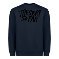Navy the story so far Heavyweight Sweatshirt - artisFamous