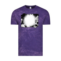 Cloud Purple Cowhide Bleached Vintage Tee - CowCowDesign