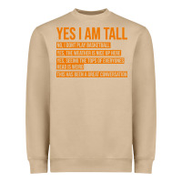Mushroom yes i am tall Heavyweight Sweatshirt - artisFamous