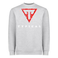 Heather Grey typical gamer Heavyweight Sweatshirt - artisFamous