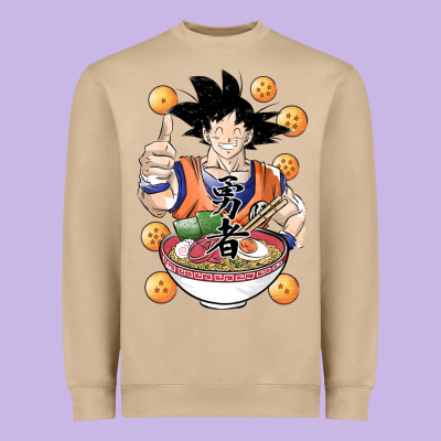 Saiyan Ramen Heavyweight Sweatshirt Designed By Artisfamous