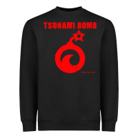 Black tsunami bomb trust no one Heavyweight Sweatshirt - artisFamous