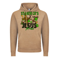 Vintage Coffee St. Patrick's knows Jesus arose Vintage Hoodie - FaDigitalArtStudio