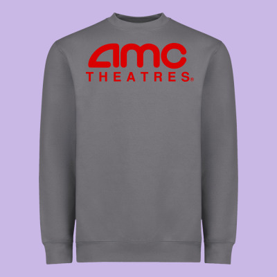 Cinema Amc Theaters Merch Heavyweight Sweatshirt Designed By Artisfamous