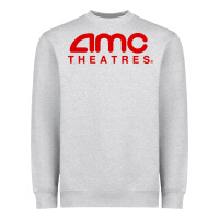 Heather Grey cinema amc theaters merch Heavyweight Sweatshirt - artisFamous