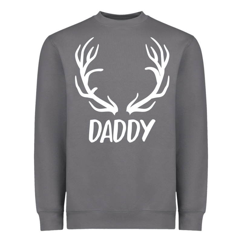 Daddy Deer Heavyweight Sweatshirt by artisFamous | Teevron