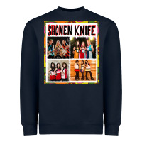 Navy Shonen knife Heavyweight Sweatshirt - artisFamous