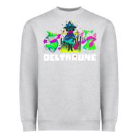 Heather Grey Deltarune Heavyweight Sweatshirt - artisFamous